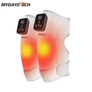 Mydays Tech 공장 도매 넓은 지역 난방 다목적 바디 이완 관절염 관절통을위한 온열 무릎 보호대 랩