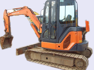 รถขุดไฮดรอลิกแบบตีนตะขาบฮิตาชิ ZX55 รุ่นปี 2023 น้ำหนัก 5.5 ตัน เครื่องยนต์ เกียร์ ราคาถูก - Product Image 2