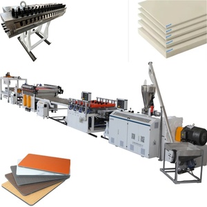 Panneau en mousse <span class=keywords><strong>PVC</strong></span> de construction CE CPVC WPC Ligne de production automatique de panneaux muraux et de plaques à double vis - Product Image 2