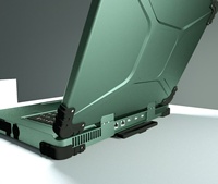 Nuovo Laptop Industriale Robusto 15.6" Intel I7-8750H 6-Core 12-Thread Barebone con Corpo in Alluminio e Doppio Raffreddamento a Ventola
