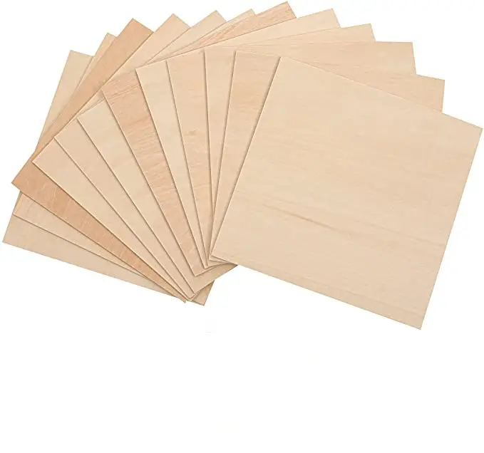 Balsawood Sheets for Crafts Perfekt für Architektur modelle Zeichnen Malen Holz gravur Holz verbrennung Laser Scroll Sawing