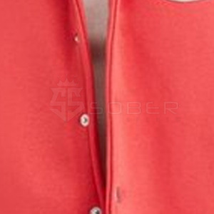 Men's Stylish Hooded Letterman High Street Winter Jacket Stand Collar Breathable Quick Dry Cotton/<b>Wool</b> Customizable Color & Size - Product Image 4