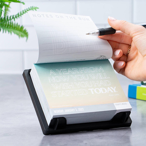 <span class=keywords><strong>Calendario</strong></span> de regalo de impresión personalizada, escritorio de impresión personalizada, <span class=keywords><strong>calendario</strong></span> de mesa de 365 días con soporte trasero de plástico Lean, venta al por mayor - Product Image 5