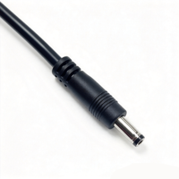 Câble de connecteur d'alimentation mâle DC4017 22AWG 4.0*1.7mm 50cm pour la charge d'appareils, le contrôleur de bande lumineuse LED