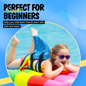 <span class=keywords><strong>Natation</strong></span> ailerons de requin EVA dos flotteur sécurité entraîneur de <span class=keywords><strong>natation</strong></span> avec ceintures réglables flotteur de <span class=keywords><strong>natation</strong></span> pour les leçons de <span class=keywords><strong>piscine</strong></span> de sport - Product Image 3