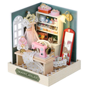 Cuteroom Miniatures DIY Mini Maison Série QT Boutique de nouilles Sakura Bonbons délicieux Atelier Beatific Heure du café - Product Image 4