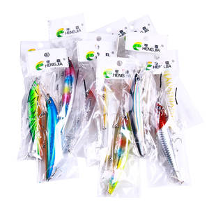 Schwere Nowenschleppköder 130 mm 37 g Kunststoff Angeln Köder Salzwasser Langwerfen Rolling Action Angeln Nowenschleppköder - Product Image 6