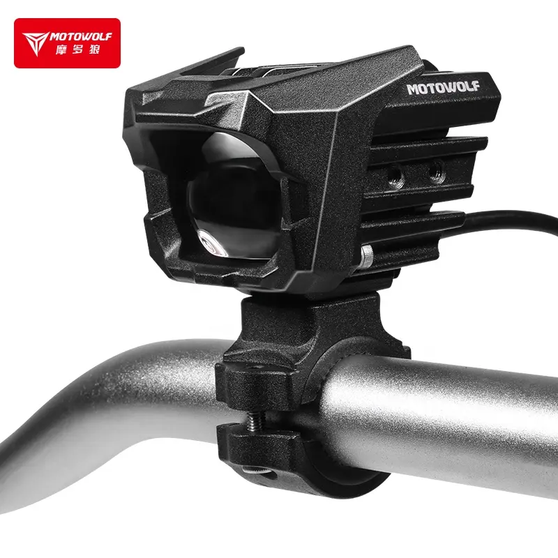 MOTOWOLF горячая Распродажа оптом светодиодная сигнальная лампа безопасности для езды на мотоцикле