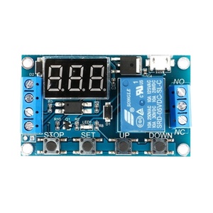 New 1 Channel 5V Relay Module Time Delay Relay Module Trigger OFF/ON Switch Timing Cycle 999 Minutes <b>Timer</b> Relay Module - Product Image 2