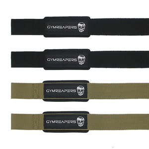 Sangles de musculation GYMREAPERS en coton, support pour poignets, pour entraînement de fitness en salle de sport - Product Image 1