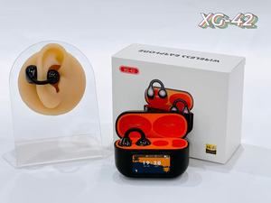 หูฟัง XG-42 หน่วงเวลาการเล่นเกม 60ms หน้าจอสัมผัสสีเต็มรูปแบบ หูฟังแบบเกี่ยวหูสำหรับเล่นกีฬา พร้อมโหมดปรับเสียง <span class=keywords><strong>6</strong></span> แบบ และวอลเปเปอร์แบบกำหนดเอง - Product Image 6