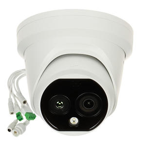 Tarjeta de memoria IP de torreta de red de clasificación Humana/vehículo de visión nocturna de biespectro óptico térmico de 4MP/QA de Hik - Product Image 1