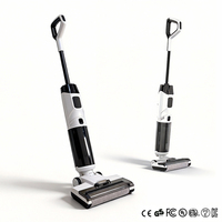 Aspirateur balai sans fil léger et ergonomique à faible MOQ, autonettoyant, multi-surfaces, pour sols durs de maison et chambre