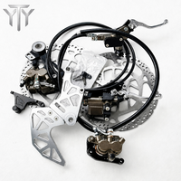 Ensemble d'étriers de frein avant et arrière CNC sur mesure pour Surron Light Bee X LBX Ultra Bee Talaria MX5 MX4 Segway Vélo électrique