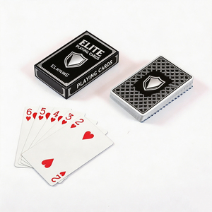 Cartas de Juego Personalizadas de Papel y PVC, con Logotipo Personalizado, Cartas de Póker de Casino, Baraja de Lujo para Juegos, Venta al Por Mayor OEM - Product Image 2