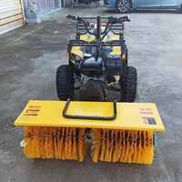 Souffleuse à essence/balayeuse à neige/chasse-neige ATV avec engrenage de démarrage électrique et composants du moteur principal