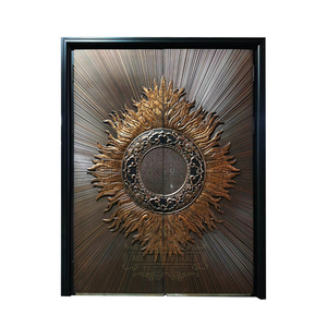 <span class=keywords><strong>Porta</strong></span> d'Ingresso Premium in Acciaio Inossidabile Rinforzato per Case di Lusso con Vetri Laterali, Serratura Intelligente e Guarnizione Inferiore - Product Image 1