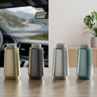Diffuseur LED Écologique 15ml en Métal, Contrôlé par Application, Rechargeable, pour Maison et Voiture, avec Chargement Type-C et Coffret Cadeau