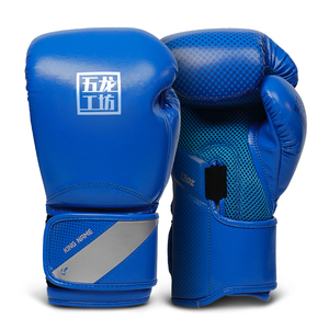 Guantes de Boxeo Profesionales Personalizados de PU, Cómodos, para Hombre, de 8oz/10oz/12oz/14oz/16oz - Product Image 1