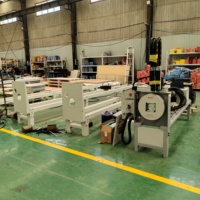Machine de découpe laser de précision pour tuyaux - Découpeuse laser industrielle pour tuyaux en acier pour le traitement des métaux