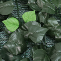 Vente flash : Haie de buis artificielle anti-UV, feuillage vert, gazon synthétique pour décoration de jardin vertical