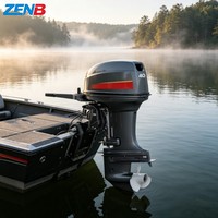 Motor fueraborda de dos tiempos de 40HP, eje corto/largo, superventas de fábrica, estilo Yamaha