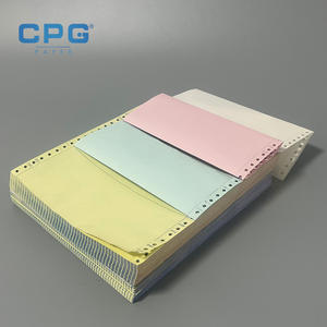 Papel Autocopiativo CB CFB CF de Alta Blancura Personalizado al por Mayor, Papel NCR de 50 g/m² y 55 g/m² para Impresión de Recibos e Facturas - Product Image 1