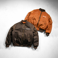 Blouson Bomber Réversible Imperméable en Nylon avec Doublure Chaude Personnalisée pour Homme – Conception OEM Usine