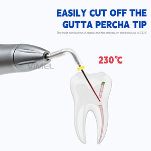 Temperatuurregulerende draadloze guttapercha-obturaatiesysteem voor wortelkanaalbehandelingen, 3 seconden verhitting - Product Image 3