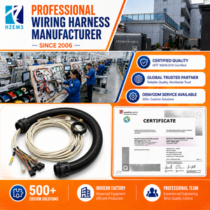 Harness Kabel Otomotif Universal Profesional HZEMS, Konektor ECU Kustom, Kotak Canbus Mobil, Harness Kabel, Pasokan Pabrik Dongguan - Product Image 1