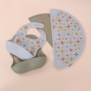 حصيرة طاولة سيليكون للأطفال حديثي الولادة, تصميم جديد رائج 2 طقم خفيف الوزن سهل المسح ومسح نظيف - Product Image 5