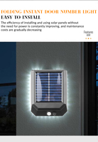 Lampe de jardin extérieure à capteur, recharge solaire DC, 1500 mAh, lanterne suspendue pour le camping, lumière LED suspendue, IP54, 3 modes