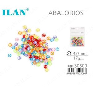 Perline Colorate Ilan 4x7mm per Creazione di Gioielli, Circa 17g, Rif. 30509 - Product Image 1