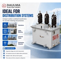 Transformateur combiné CT/VT 10 kV JLSY-6/10 150/5A classe 0,2S pour la mesure extérieure, spécifications techniques.