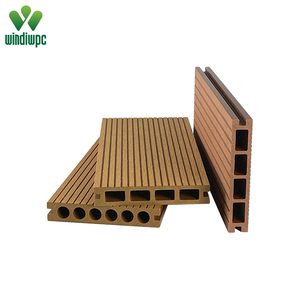 Hot bán sân thượng Hội Đồng Quản trị tái chế nhựa chống nứt rãnh Composite WPC <span class=keywords><strong>decking</strong></span> - Product Image 5