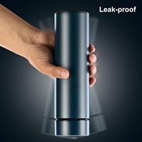 Botella de agua portátil con pantalla LED de temperatura de 500 ml, termo Digital inteligente de acero inoxidable, taza a prueba de fugas aislada al vacío