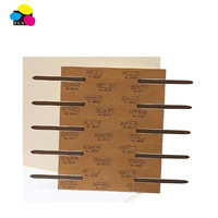 Carpeta Manila Autoadhesiva Reforzada Marrón de 2 Pulgadas de Capacidad, 10 Unidades por Caja, Ecológica para Uso en Oficina