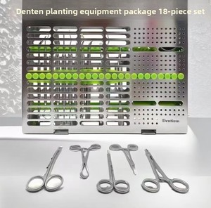 수동 전원 스틸 임플란트 수술 바늘 홀더 세트 안전 표준-파키스탄산 MOL 치과 기기 키트 - Product Image 6