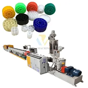 Bio Media Plastic Active Biological MBBR Filter Media Carrier extruder /making machine/ production line