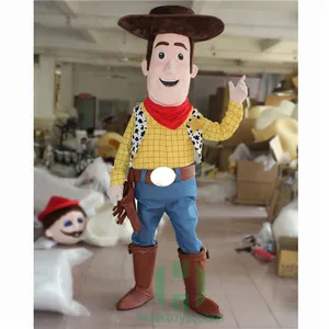 Woody Professional Custom mascot Costumes Design Shoes Mascot Costume for sale