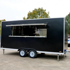 Kiosque de rue Honlu, chariot à café, chariot à hot-dogs, <span class=keywords><strong>cuisine</strong></span> mobile, remorque à pizza, chariot de <span class=keywords><strong>vente</strong></span>, camion, remorque à chevaux à vendre - Product Image 1