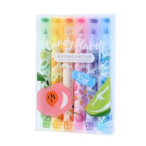 Phim hoạt hình <span class=keywords><strong>Highlighter</strong></span> công suất cao hai kết thúc đánh dấu kẹo loạt highlighters - Product Image 2