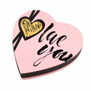 Boîte à chocolat en carton personnalisée <span class=keywords><strong>de</strong></span> qualité supérieure en forme <span class=keywords><strong>de</strong></span> cœur à deux pièces avec insert en plastique aseptique, emballage cadeau réutilisable et écologique - Product Image 1