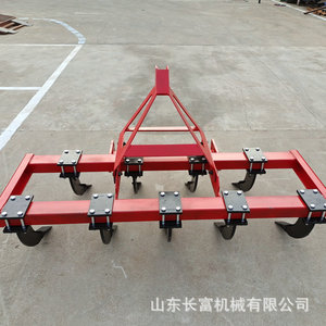 Shandong Changfu <b>Machinery</b> Subsoiler 4 <b>Row</b> Red Farm Cultivator Multifunctional Deep Tillage Equipment - Product Image 4