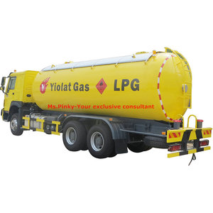 HOWO-Camión cisterna de gas para cocinar LPG <span class=keywords><strong>Bobtail</strong></span> 20cbm, 10 ruedas, con medidor de lectura y dispensador de recarga, el mejor precio de venta, nuevo - Product Image 3