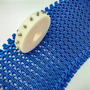 모듈 벨트 식품 등급 플라스틱 모듈 컨베이어 벨트 하이 퀄리티 소재 플랫 탑 디자인 - Product Image 4