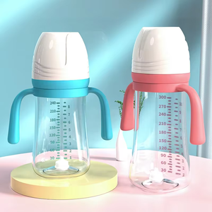 รถเข็นเด็ก BPA-Free PP Milk <span class=keywords><strong>Evenflo</strong></span> ขวดนมพร้อมหูจับ จุกนมซิลิโคนปากกว้าง ป้องกันอาการโคลิค สำหรับเด็กอายุ 0-12 เดือน - Product Image 5