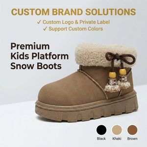 <span class=keywords><strong>Botas</strong></span> de Nieve <span class=keywords><strong>para</strong></span> Niños al por Mayor, Impermeables, de PU, Antideslizantes, Cálidas, de Felpa, <span class=keywords><strong>para</strong></span> Niños y <span class=keywords><strong>Niñas</strong></span>, <span class=keywords><strong>Botas</strong></span> de Invierno de Moda 2026 - Product Image 1