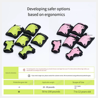 Ensemble de protections coudes et genoux souples et épaisses 100 % polyester pour adultes, enfants et bébés, avec fermeture à boucle, pour skateboard et draisienne