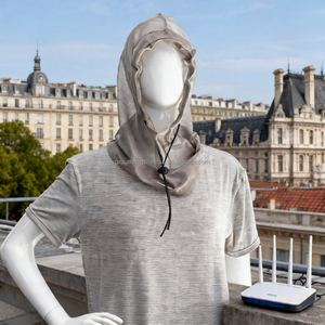 หน้ากากป้องกัน EMF ระบายอากาศได้ดี พร้อมเส้นใยเงินนำไฟฟ้า เหมาะสำหรับสวม<span class=keywords><strong>ใส่</strong></span>ทุกวันใกล้กับอุปกรณ์ไร้สาย - Product Image 4